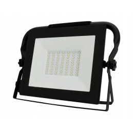 SMD LED prožektorius 50w 6000k 4500lm ip65 juodas p