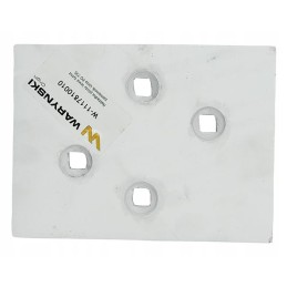 Atsargiai užpakalinės slydimo plokštės 735 Unia kištukas