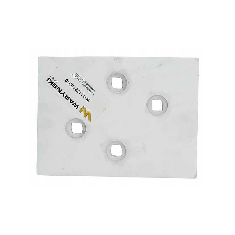 Atsargiai užpakalinės slydimo plokštės 735 Unia kištukas