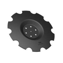 Dantytas diskas su 10 fi 510, tvirtinimas 6 120