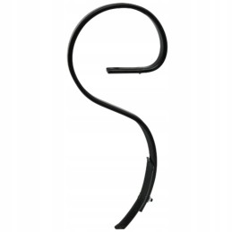 Spyruoklinių dantukų komplektas su noragėliais sulenktas