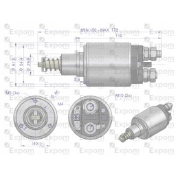 Įjungimas ir išjungimas, starterio solenoidas