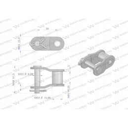 Grandinė pologniwo CA627 Warynski