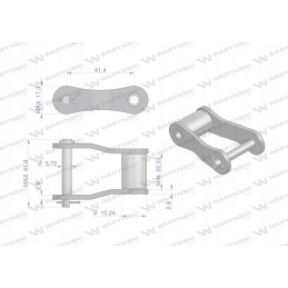 Grandinės jungtis S45 Warynski