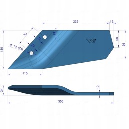 Dešinioji trumpoji akcija, lenkta, Lemken 3374418