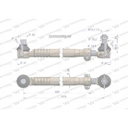 Vairo traukė 3225505r91 Warynski