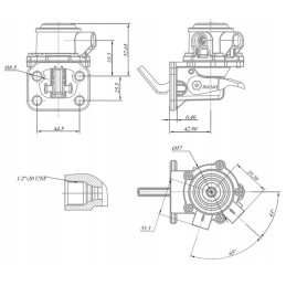 Tiekimo siurblys 3639696m91 polmo u5lpk005p