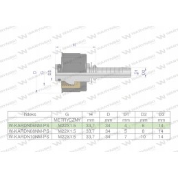 Poveržlės veržlės jungtis tinka „Karcher“ ant W