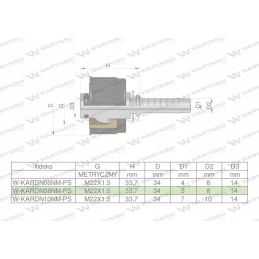 Poveržlės veržlės jungtis tinka „Karcher“ ant W