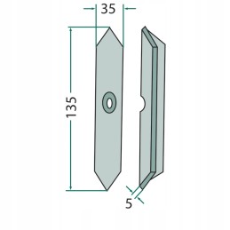 Granito tiesi vienos skylės dalis 1802 g63 1