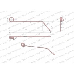 Pirštas, skirtas naudoti su Hatzenbichler 9309