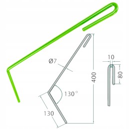 Mega harrow finger II right amazone 10 st aer