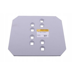 Slydimo plokštė galinė dešinė kairė vis25 Unia MX Wary