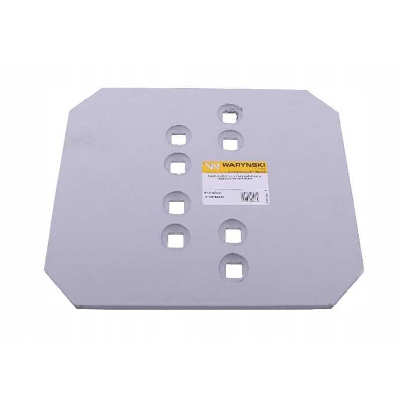 Slydimo plokštė galinė dešinė kairė vis25 Unia MX Wary