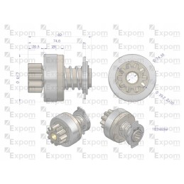 Starterio movos mazgo tipas kibirkštis msx 6