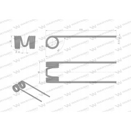 Paėmimo pirštas, skirtas naudoti su John Deere DC203086