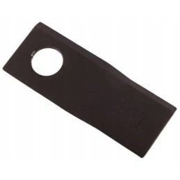 Kairysis vejapjovės peilis 100x40x3mm skylė 19 panaudojimų