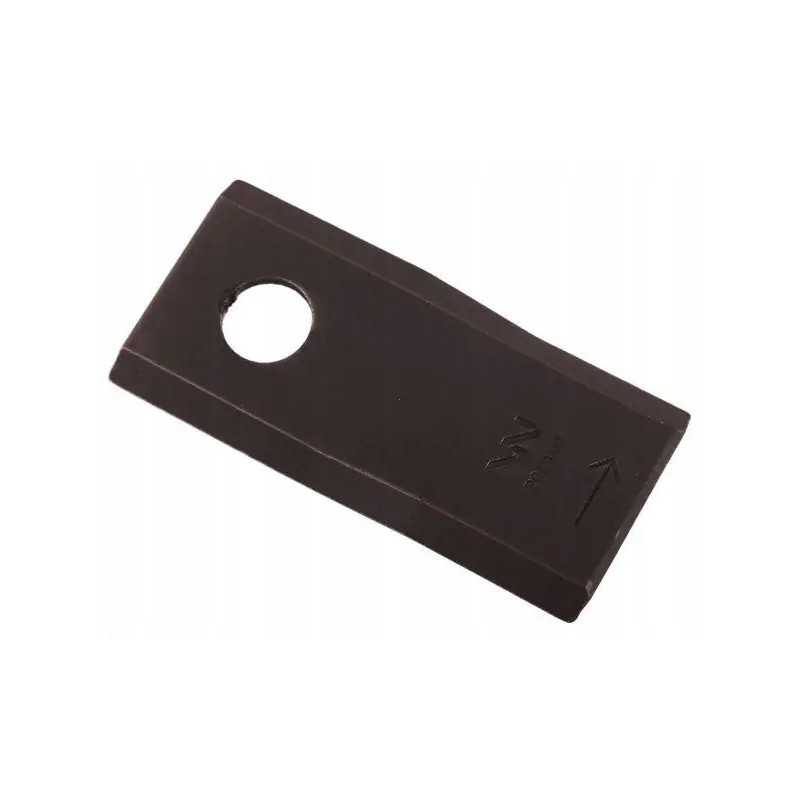 Kairysis vejapjovės peilis 95x46x3 5 mm skylė 16 25 su