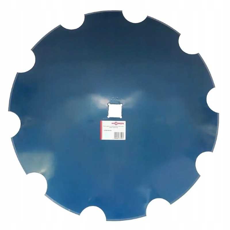 Dantytas diskas 560, storis 4mm, skylė 30x30 akėčios