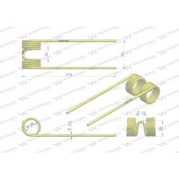 Pick-up piršto aplikacija john deere e41833 w