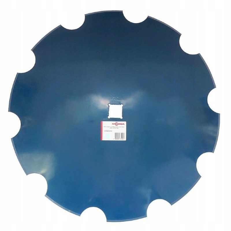 Dantytas diskas 560, storis 4mm, skylė 30x30 akėčios