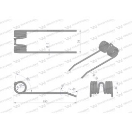 Paėmimas pirštu naudoti welger 0940522500 w