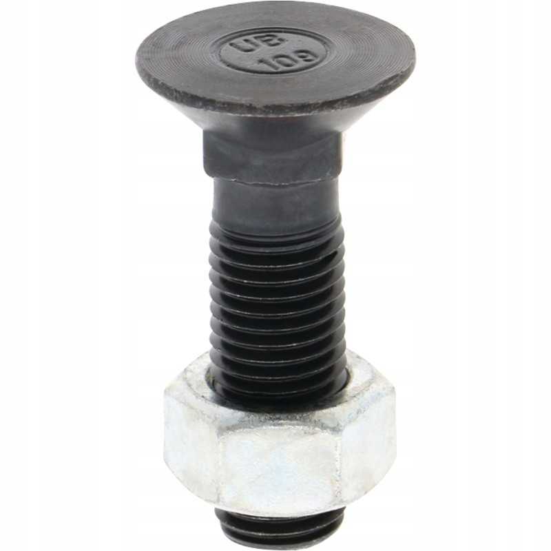 Sraigtas su veržle M16x2x60 10 9 din 608