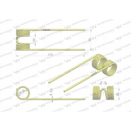 Pick-up piršto aplikacija john deere e41833 w