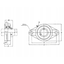 Guolis su 2 skylių korpusu, kompl