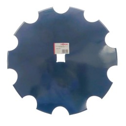 Dantyta plokštė 460, storis 4mm, skylė 30x30, plienas b