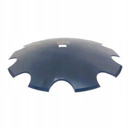 Dantyta plokštė 460, storis 4mm, skylė 30x30, plienas b