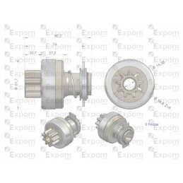 Starterio movos mazgas 16 911 910 starteris