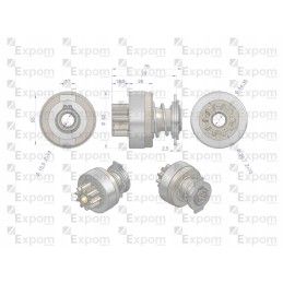 Starterio movos mazgas msx170ex aze4217 i