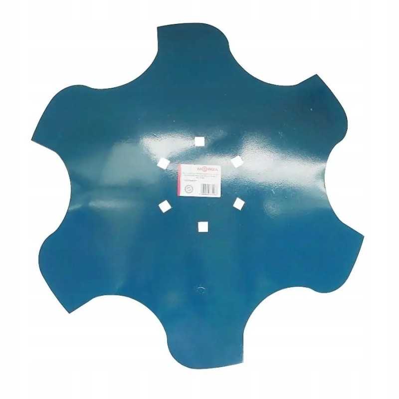 Dantytas diskas 510, storis 4mm, diskinės akėčios p