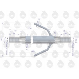 Centrinės jungties veržlė C 360 originali Ursus