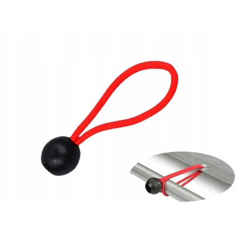 Guminis tento traukiklis - guminės juostos, tvirtinamos prie brezento