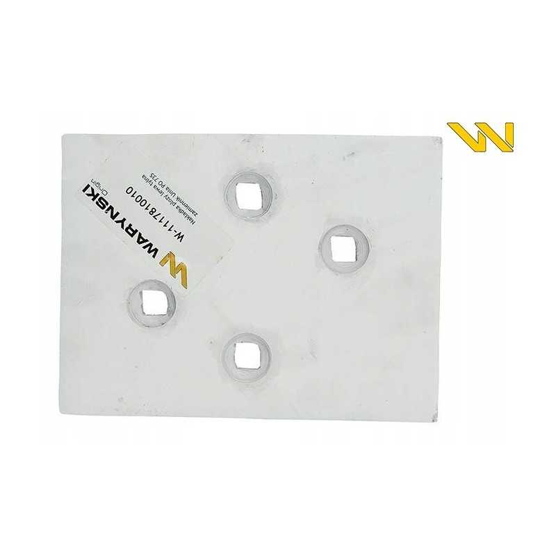 Kairė galinė slydimo plokštė, skirta naudoti po 735 jungties