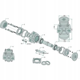 Guolių korpusas 18031 0404b granitas