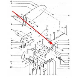 2720&nbsp;07 01 kėbulo reguliavimo varžtas m20
