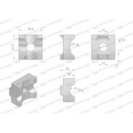 Pirštų fiksavimo perdanga, skirta naudoti su fella waryns