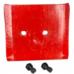 Trumpa slydimo plokštė su vogel noot varžtais