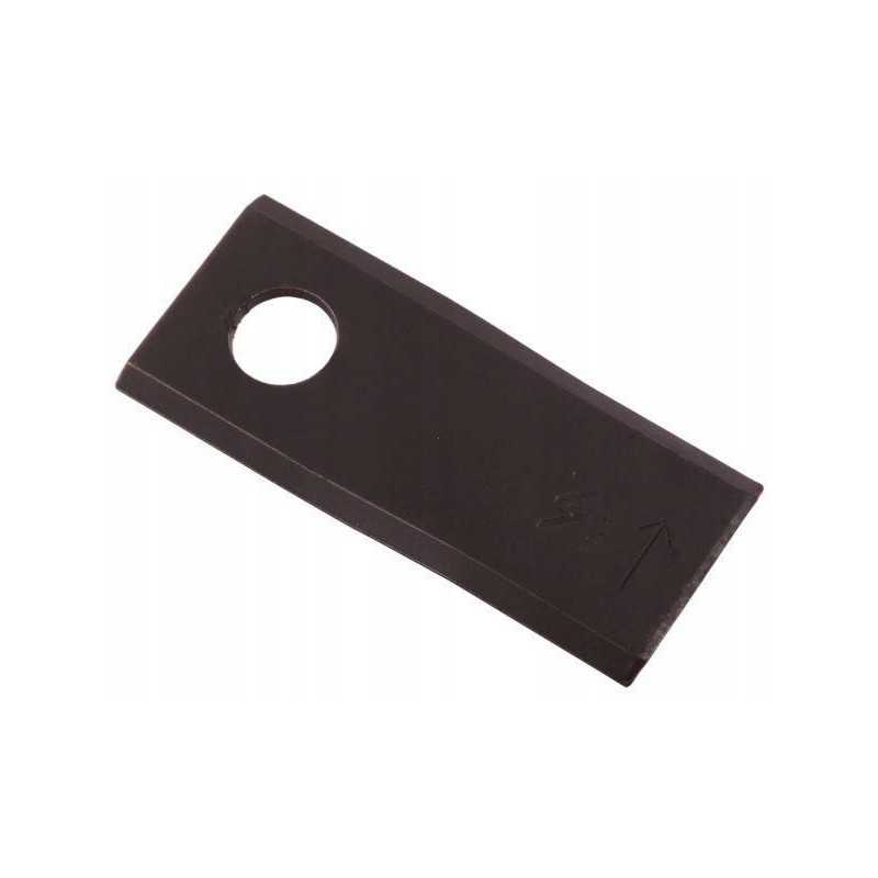 Kairysis vejapjovės peilis 93x40x3mm skylė 16 2