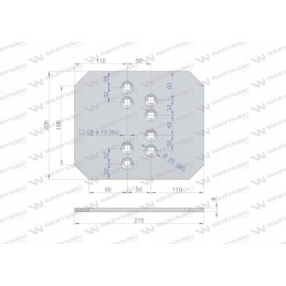 Galinė dešinė kairė slydimo plokštė, vis25 aplikacija