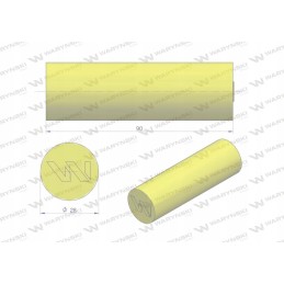 Poliuretano amortizatoriaus volelis 28x90 Warynski p