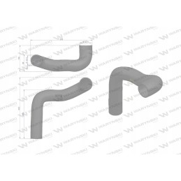 Apatinė radiatoriaus žarna l56305 Warynski