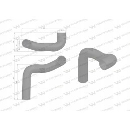 Apatinė radiatoriaus žarna l56305 Warynski