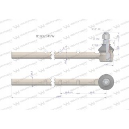 Vairo šarnyras 81802849 Warynski