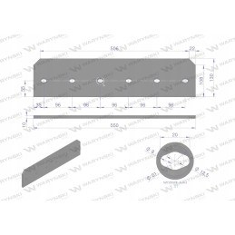 Ilgas slydimas, kairė dešinė, skirta naudoti virtuvėje, boro plieno
