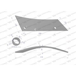 Kairė purvo kambario krūtinė turi dvi angas ir naudojama ESC