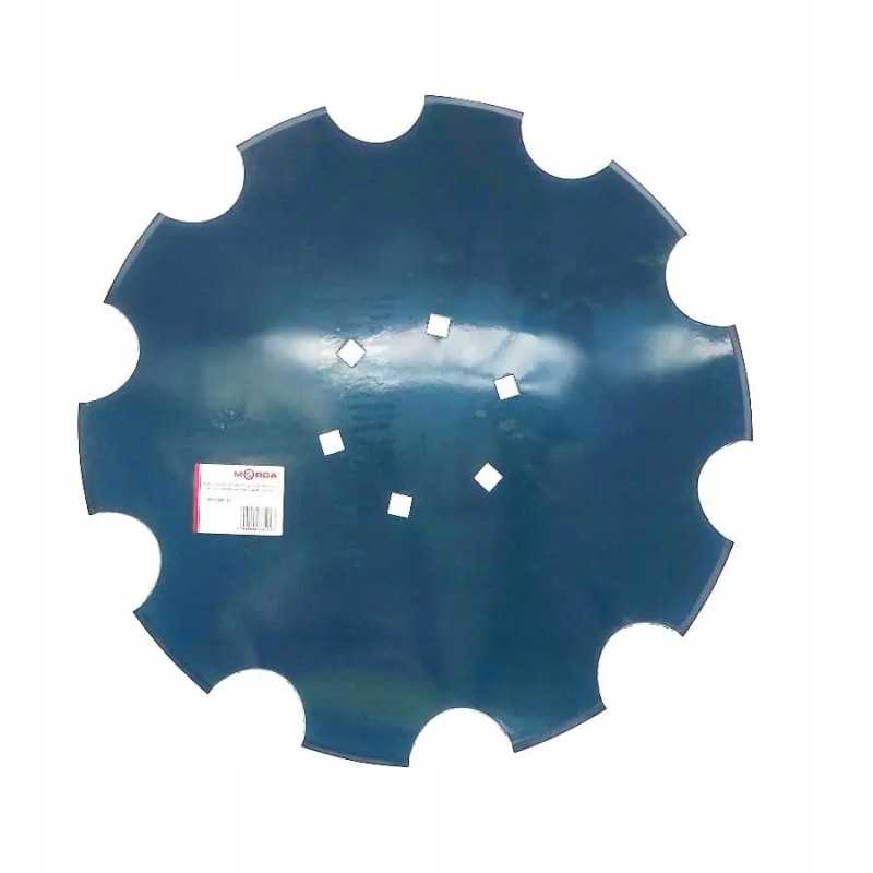 460 dantytas diskas, 4 mm storio, diskinės akėčios 6